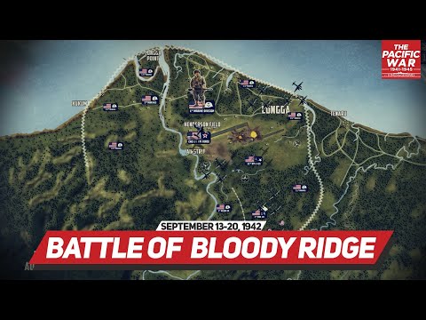 Battle of the Bloody Ridge - Pacific War #43 DOCUMENTARY