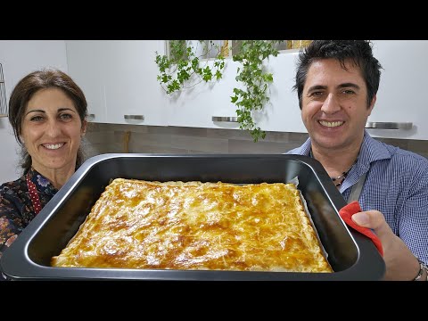 Pizza rustica con prosciutto, scamorza e salame - Ricetta