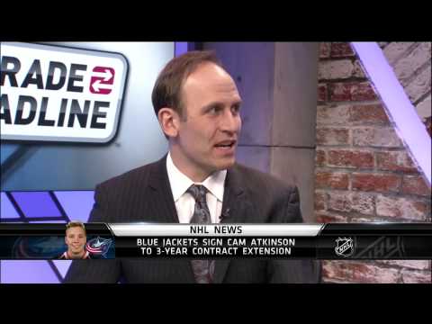 Cam Atkinson signs 3-year contract extension