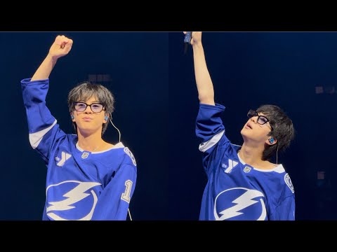 250726 Rope It Soundcheck @ Run Seokjin Ep Tour BTS Jin Tampa Fancam Concert Day 1