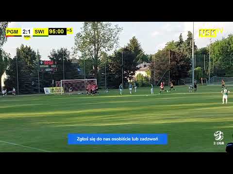 tv.nsk.pl [2:1 Lewicki 95] GKS Pogoń Grodzisk Maz - MKS Świt Nowy Dwór M 2:1 (1:0) 2023-06-11 17:30