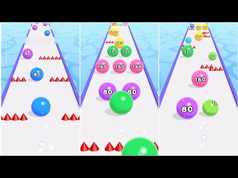 Ball Master 2048: Ball Run 3D |  all levels gameplay walkthrough | part 1