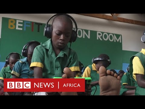 The 'digital teachers' helping children learn to read - BBC Africa