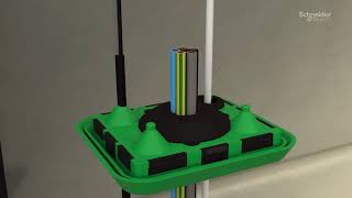 Miniatură video Statie incarcare auto electrica Schneider EVH5A07N2C5 monofazata 7.4kW cu cablu 5m