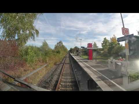 Train cab ride RE73 Bielefeld to Lemgo | Fall 2022 | The Lipperländer