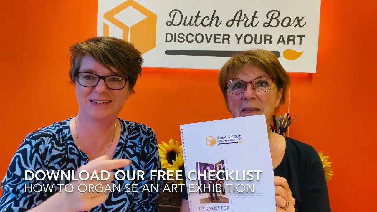 Checklist - How to organise an art exhibition - Dutch Art Box
