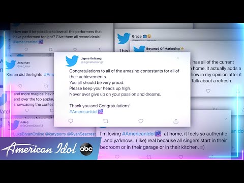 TWITTER REACTS To The Top 11 Performances From Home! - American Idol 2020 on ABC