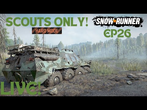 Unlocking The DAN!! Taymyr Progress Extreme Hard Mode Scouts Only Gameplay Episode 26 SnowRunner