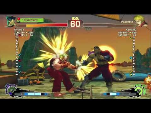 藍弟 lsy9983 [Bison] vs kamahl0 [Ken] SSF4 Arcade Edition - Xbox Live Ranked Match