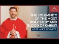 The Solemnity of the Most Holy Body and Blood of Christ - Mass with Fr. Mike Schmitz