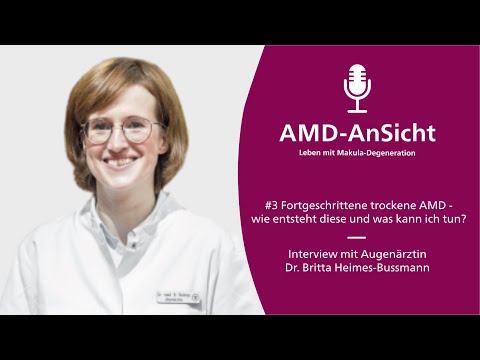 #3 Fortgeschrittene trockene AMD - wie entsteht diese und was kann ich tun? - Mit Dr. Britta Heimes