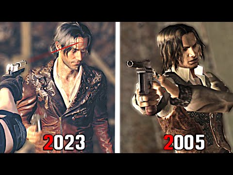 What if you shoot Luis - RE4 Original vs Remake