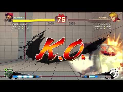SSF4 AE 2012 Ranked SneerySpace6967 (Akuma) vs BunDang Ken (Ken)