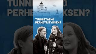 Tunnistatko perheyrityset?