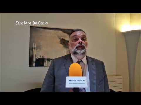 57ma Assemblea Uniceb: intervista al senatore Luca De Carlo