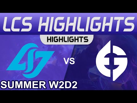 CLG vs EG Highlights LCS Summer Season 2022 W2D2 Conter Logic Gaming vs Evil Geniuses by Onivia
