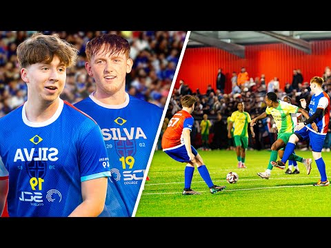 Ich habe mein ERSTES Fußball-Wohltätigkeitsspiel gespielt …