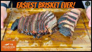 This is the Easiest Smoked Brisket (Traeger Woodridge Pro)