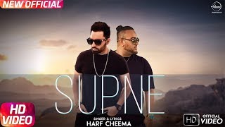 Supne ( Full Video) Harf Cheema Ft Deep Jandu  Lat