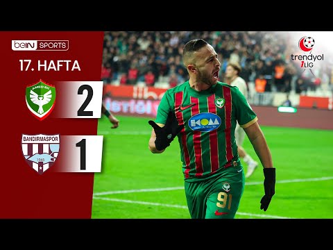 Amed Sportif Faaliyetler (2-1) Bandırmaspor | 17. Hafta Maç ÖZETİ | Trendyol 1. Lig - 2025/26