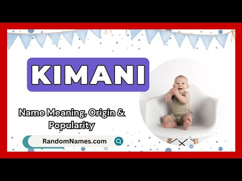 Kimani - Baby Boy Name Meaning, Origin & Popularity - RandomNames.com