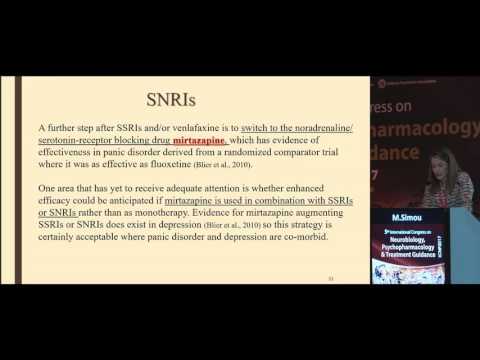 Meropi Simou - Greece Medication and cognitive behavior therapy for panic disorder agoraphobia