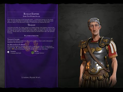 Civ VI Rome Domination Diety with starting 3 million gold 1