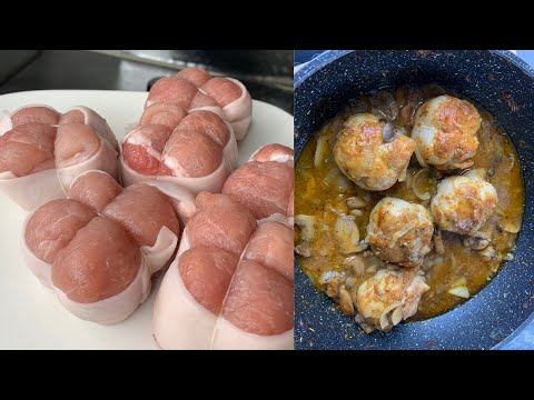 Recette paupiette de porc au four