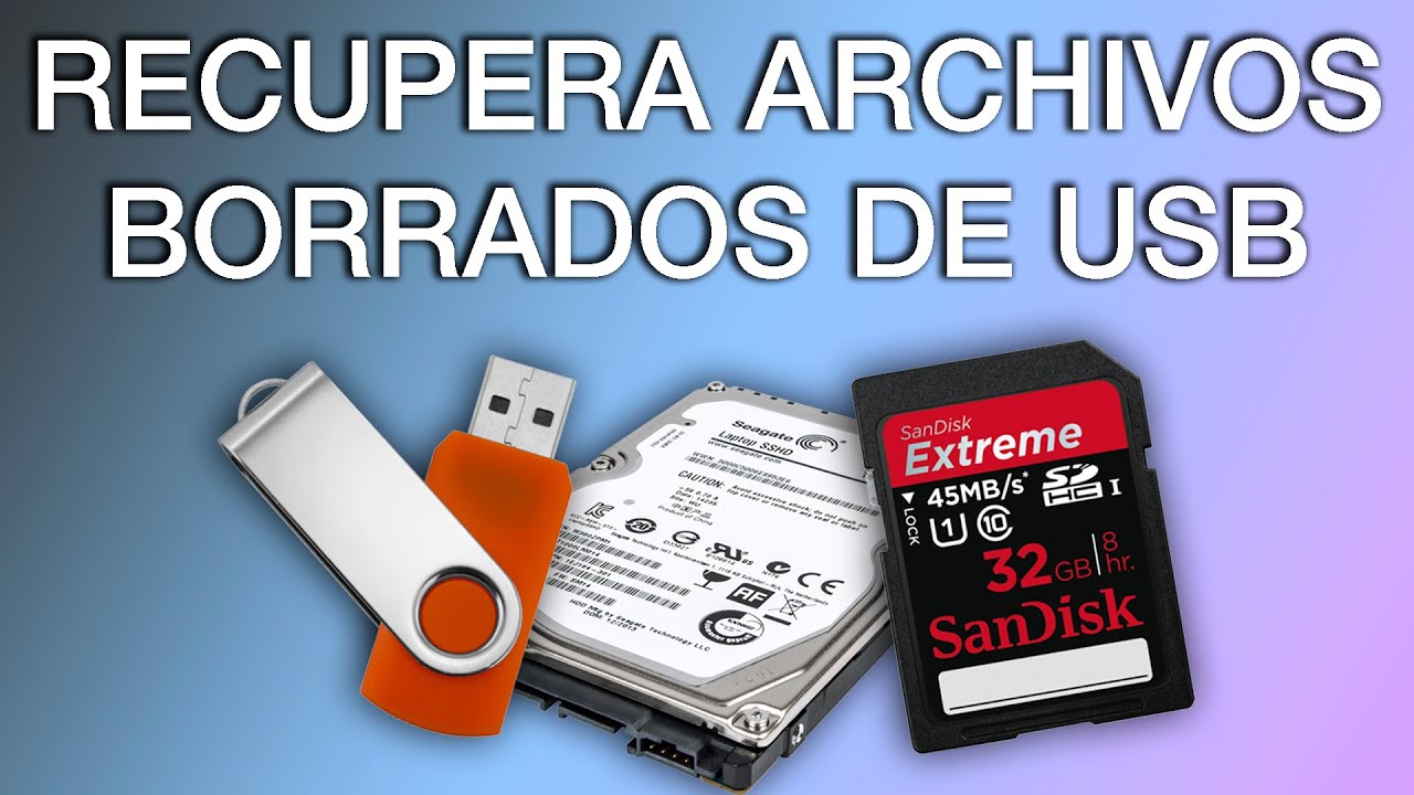 recuperar archivos de USB dañada con iMyFone D-Back for PC