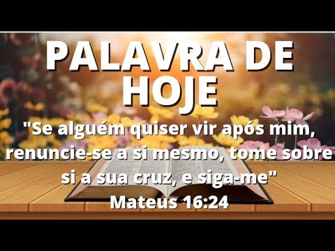 Palavra de Deus para mim hoje | Sejamos fiéis a Deus sempre!