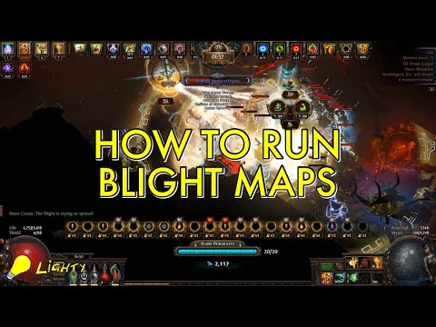 How to Run Blight Maps | Path of Exile