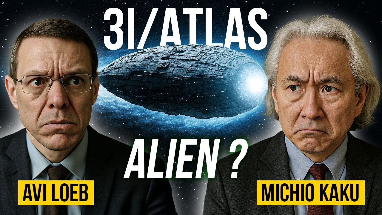 TEKNOLOGI ALIEN  ? 3I/ATLAS terlalu Canggih Untuk Disebut Komet Biasa !? AVI LOEB & MICHIO KAKU