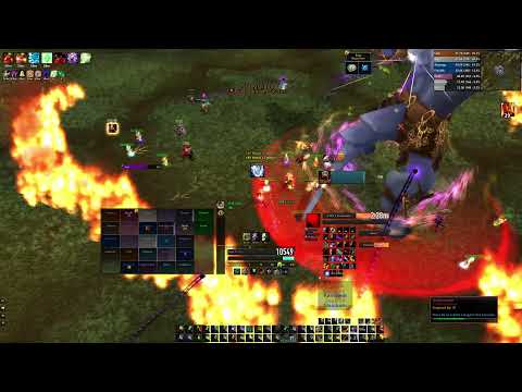 PTR Mount Hyjal - Archimonde - Classic World of Warcraft - Restoration Shaman POV