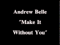 Make It Without You - Andrew Belle -with Lyrics ...