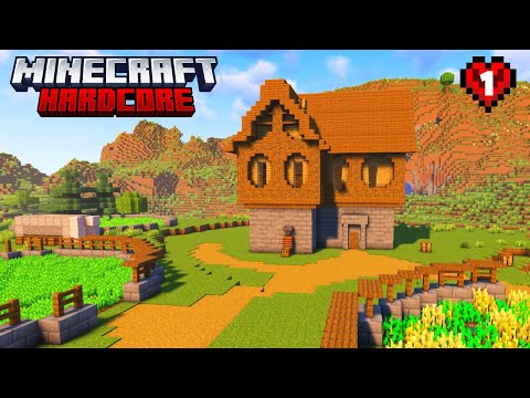 A Stunning Start! - Minecraft Hardcore - 1.21 Let's Play | Episode 1
