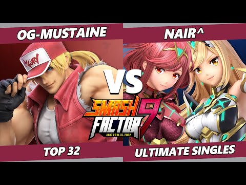 Smash Factor 9 - Nair^ (Pyra Mythra) Vs. OG-Mustaine (Terry) SSBU Ultimate Tournament
