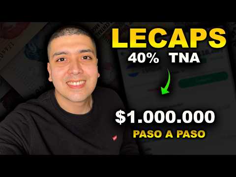 ✅ Como INVERTIR en LECAPS que PAGAN 40% ANUAL 📌