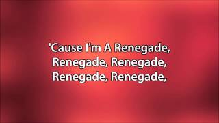 Alexandra Burke   Renegade   With Lyrics