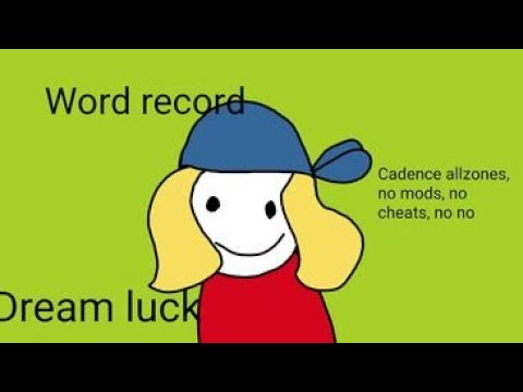 [DREAM LUCK WORLD RECORD] Crypt of the NecroDancer speedrun UNSEEDED, CADENCE ALL ZONES, NO MODS