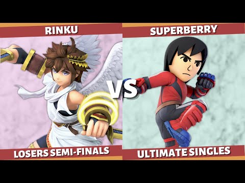 SUPER SMASH BROS: XTREME : LOSERS SEMI-FINALS - RINKU VS SUPERBERRY
