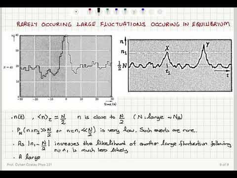 Week 1-4 Rarely Occuring Large Fluctuations in Equilibrium