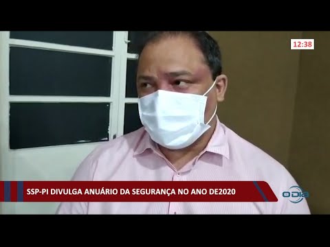 Secretaria de Segurança divulga anuário de 2021 em cerimí´nia oficial 12 01 2021