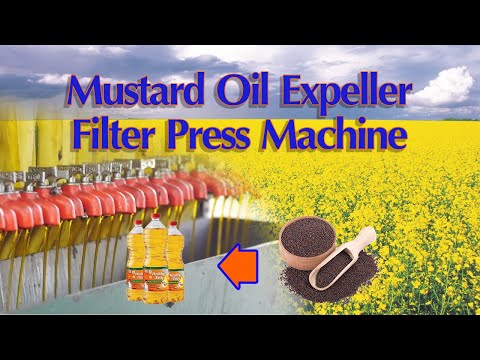 Automatic Mustard Oil Processing plant
