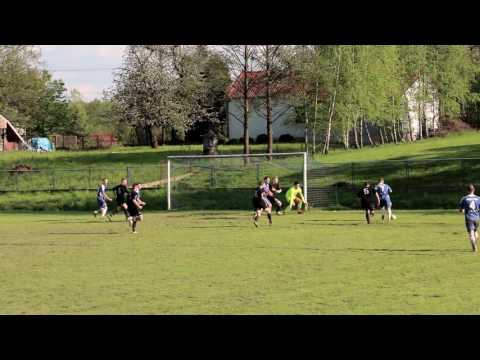 LKS Łęki Górne 5 - 0 Paszczyniak Paszczyna 14.05.2017 (skrót)