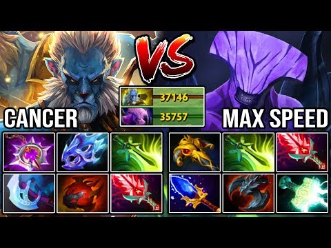 BATTLE OF THE HARDEST CARRY Infinite Illusion Phantom Cancer Vs Max Speed Scepter Void DotA 2