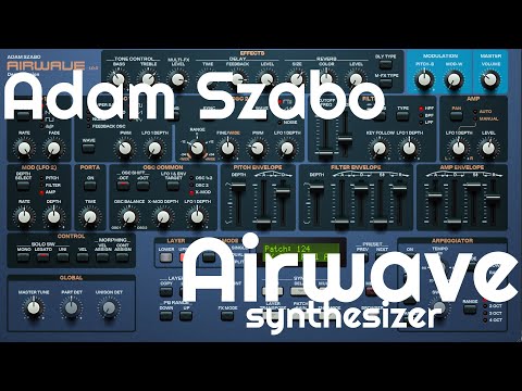 Airwave Synthesizer by Adam Szabo (No Talking)