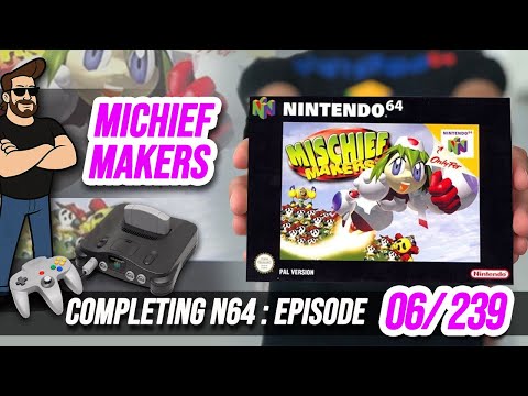 Completing EVERY UK PAL N64 Game! Mischief Makers 6/239