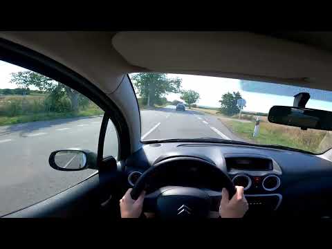 2009 Citroën C3 1.4i POV Drive | Hot Summer drive