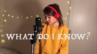 WHAT DO I KNOW - DEBORAH CAMPIONI ( cover )