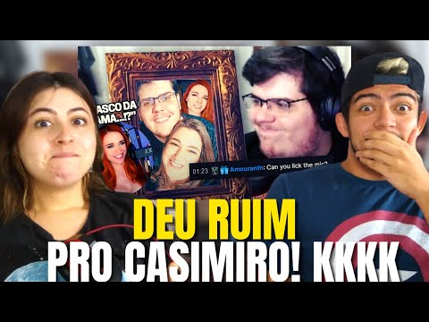 REACT - THE DAY AMOURANTH FOLLOWED CASIMIRO AND ALMOST ENDED HER RELATIONSHIP | Casimito's Cuts